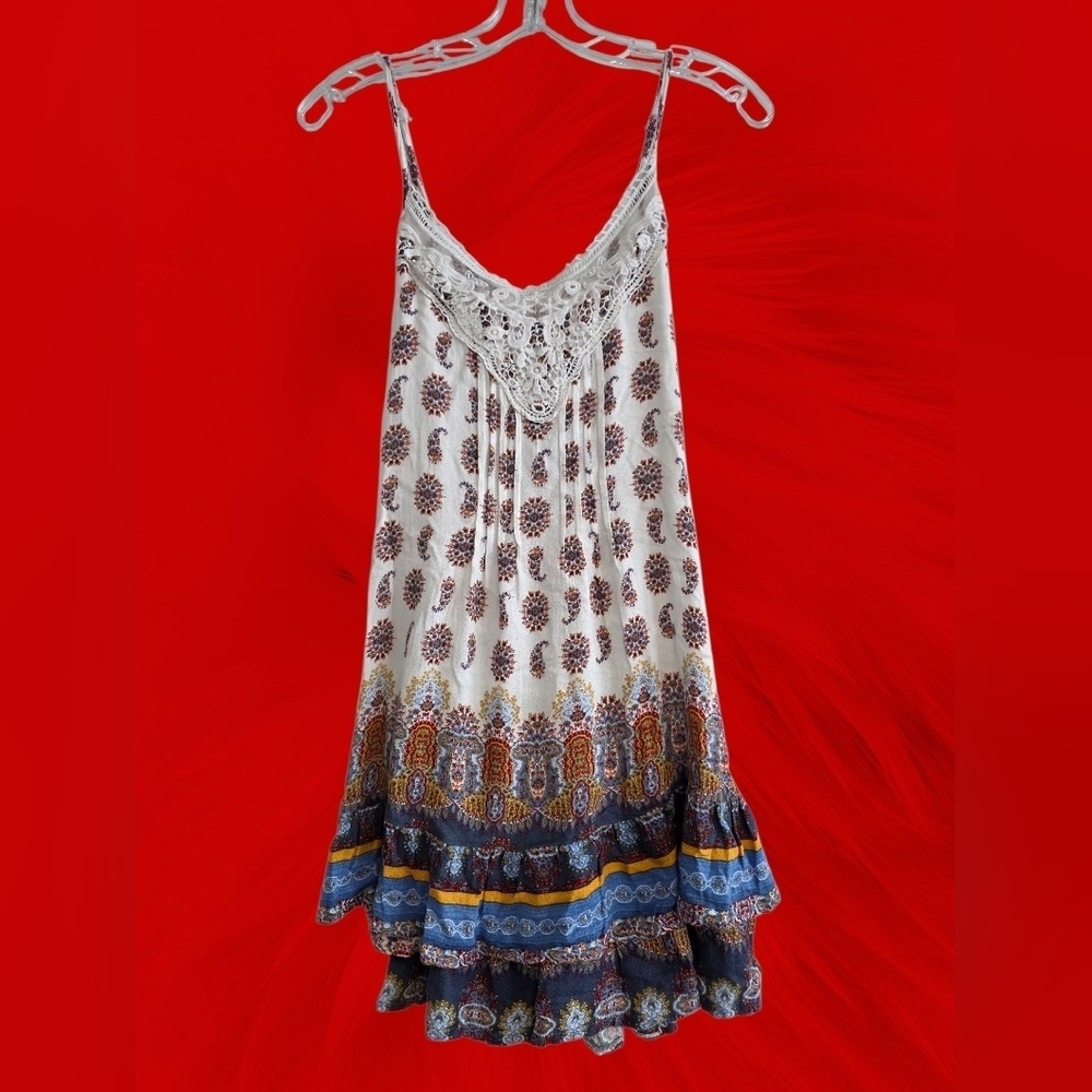 American Rag Multicolor Mini Dress Size Large